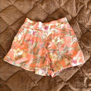 AEO floral shorts